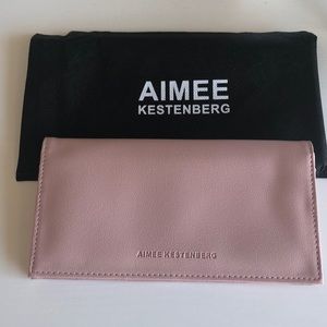 New Aimee Krestenberg Bifold Wallet, Blush Pink